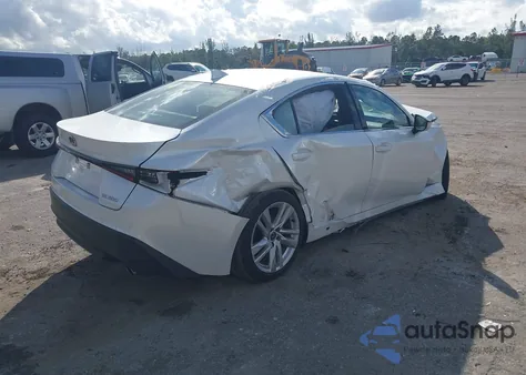 2023 Lexus Is 300 z USA, uszkodzony, nr VIN JTHCA1D20P5126544